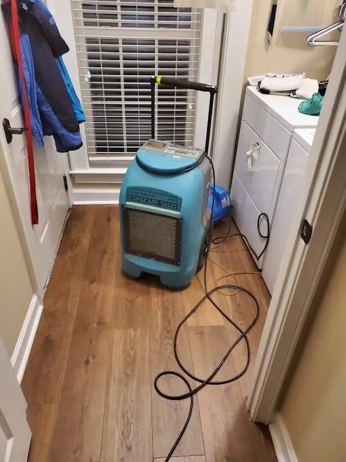 Commercial dehumidifier deployed for Flood Damage Cleanup in Fultondale